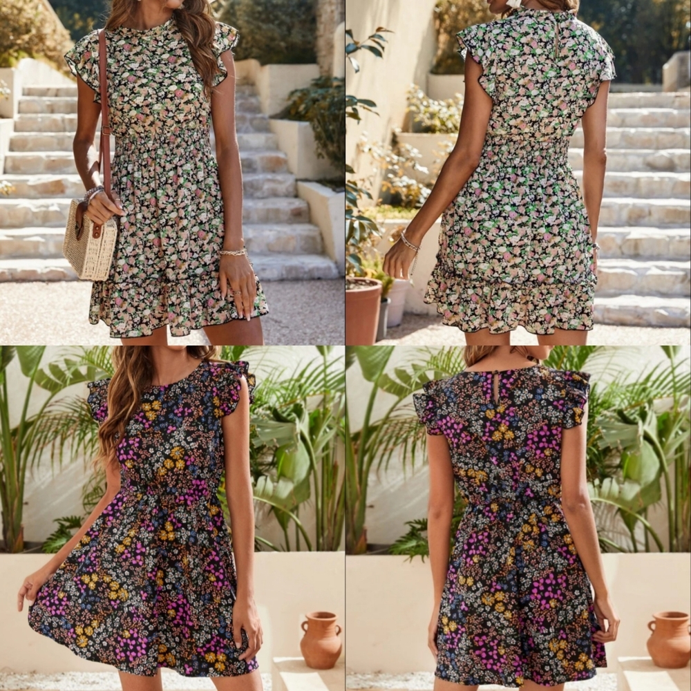 NWOT Shein floral dress bundle